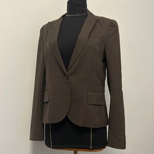 THEORY Brown Blazer Size 6